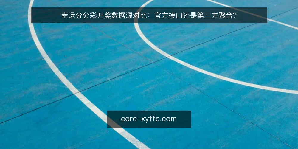 幸运分分彩开奖数据源对比:官方接口还是第三方聚合? — 明确数据需求边界 配图